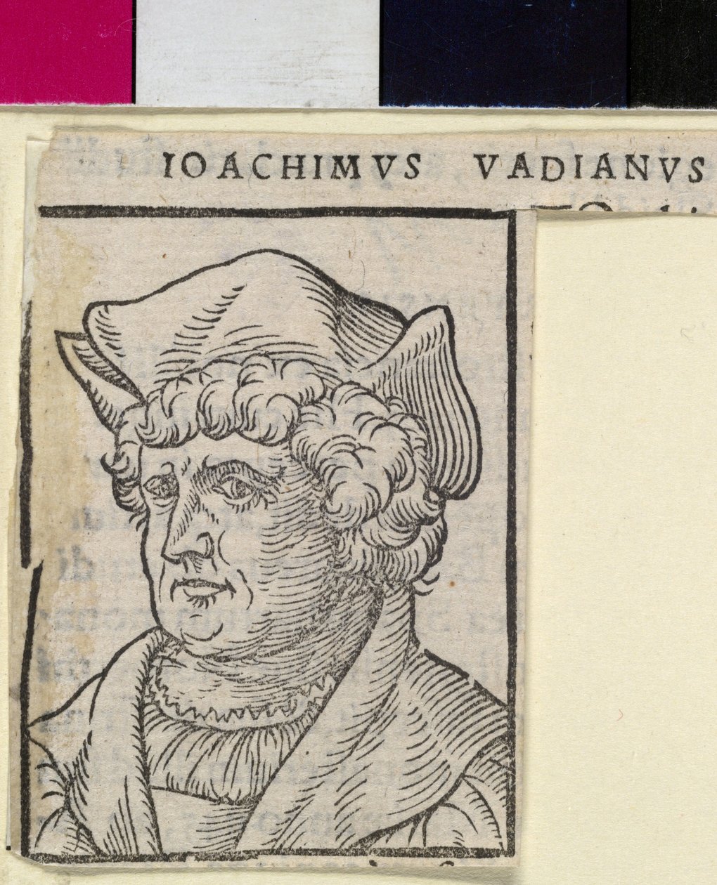 Joachim von Watt (druk) autorstwa Artist Unknown