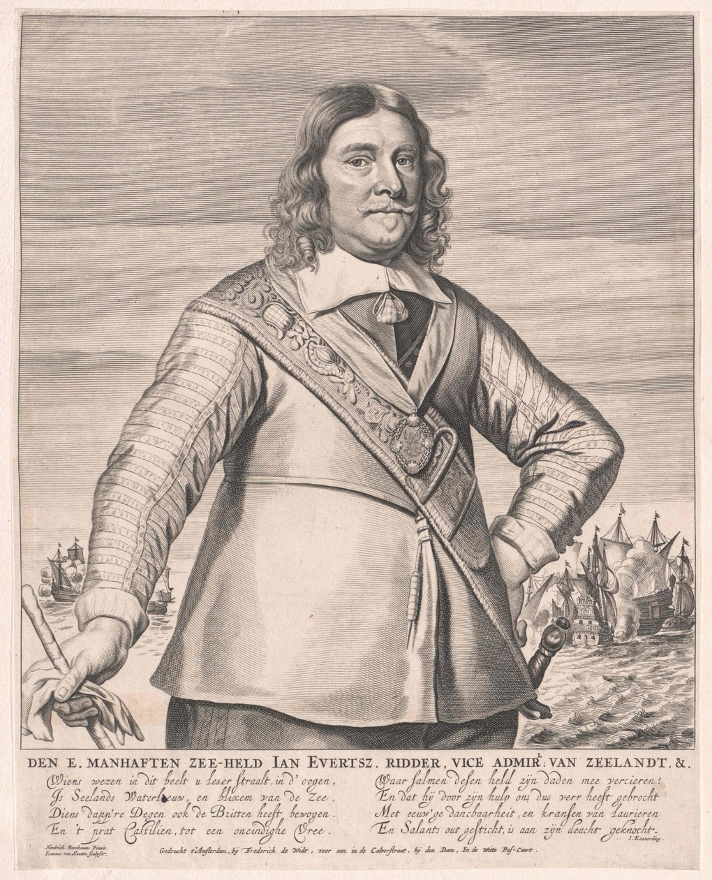 Johan Evertsen autorstwa Artist Unknown
