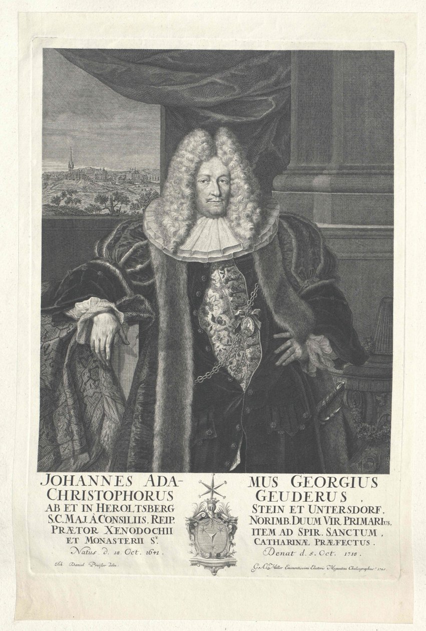 Johann Adam Georg Christoph Geuder von und zu Heroldsberg autorstwa Artist Unknown