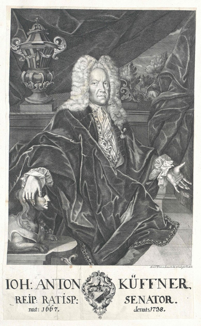 Johann Anton Kueffner autorstwa Artist Unknown