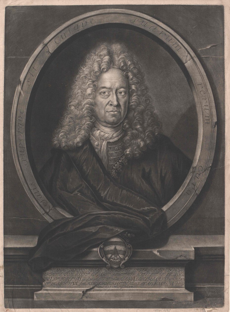 Johann Christoph von Ettner i Eiteritz autorstwa Artist Unknown