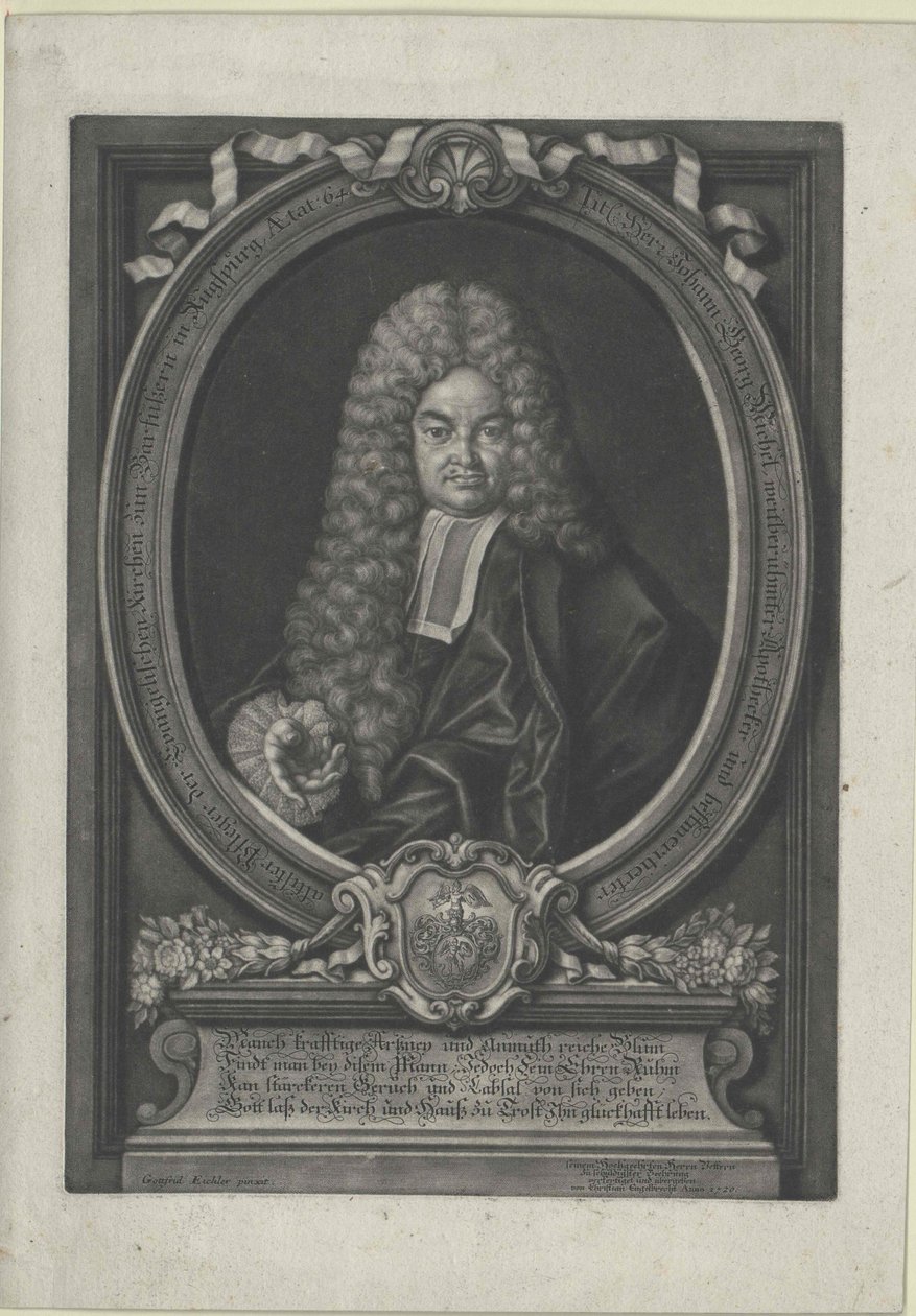 Johann Georg Michel autorstwa Artist Unknown