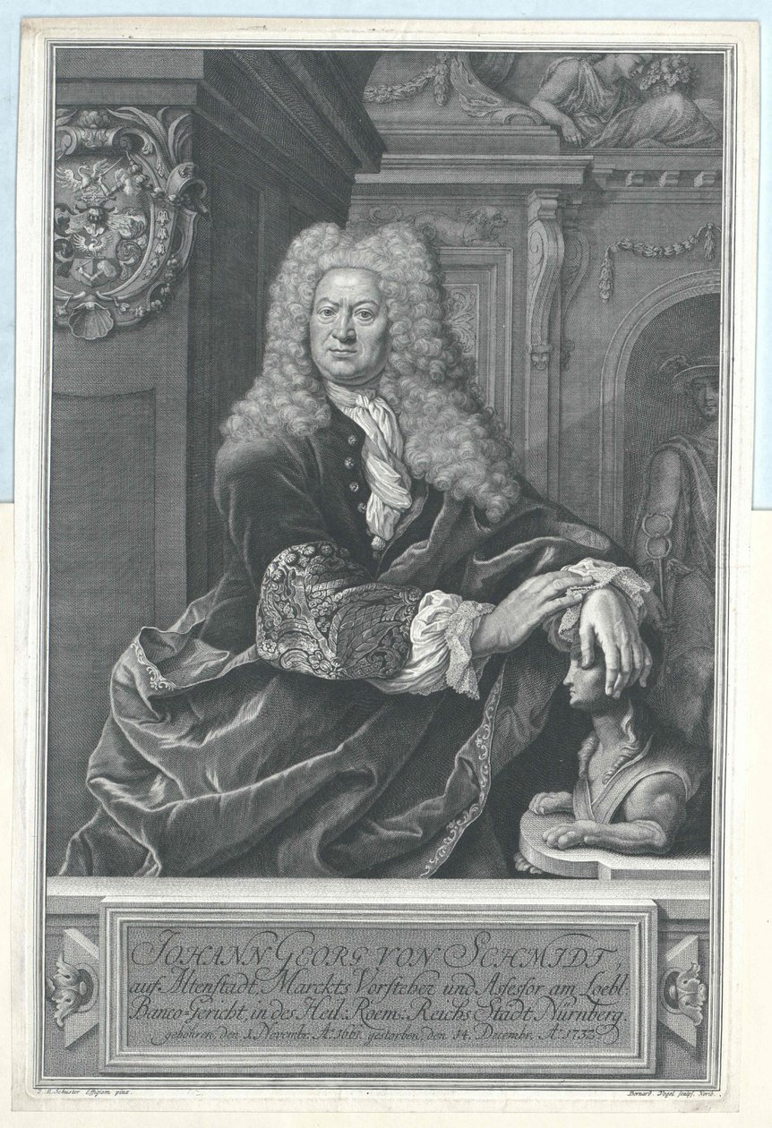 Johann Georg von Schmidt o Altenstadt autorstwa Artist Unknown