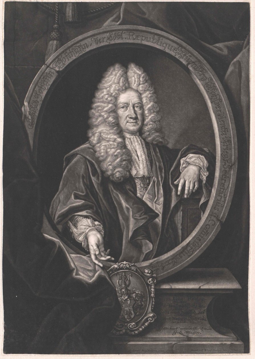 Johann Hofmann autorstwa Artist Unknown