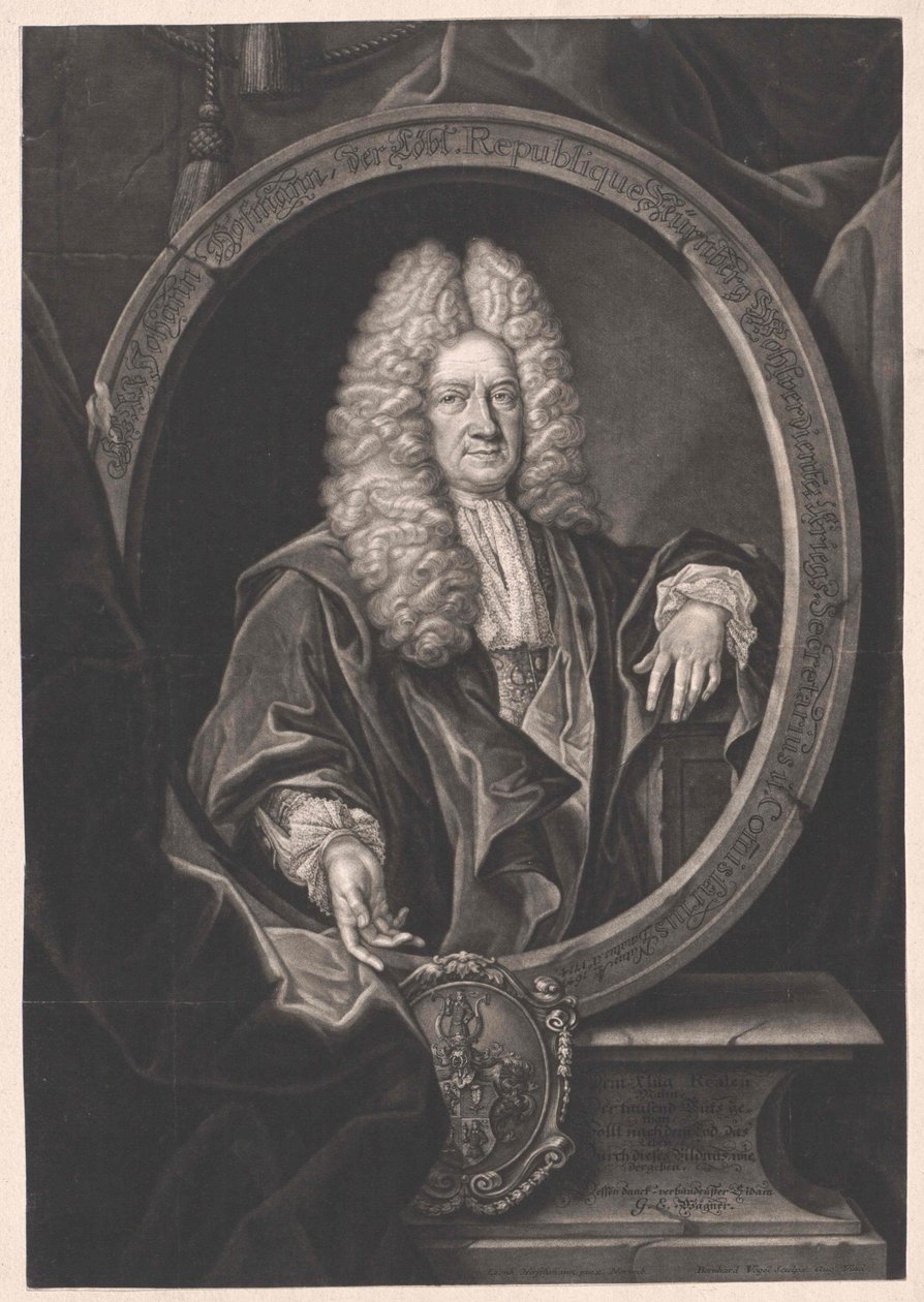 Johann Hofmann autorstwa Artist Unknown