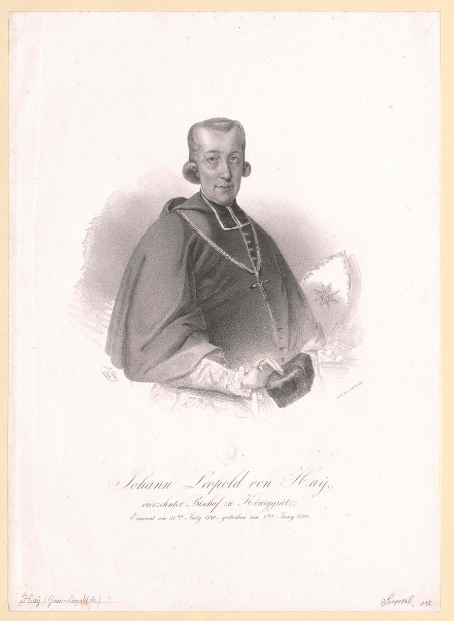 Johann Leopold von Hay autorstwa Artist Unknown