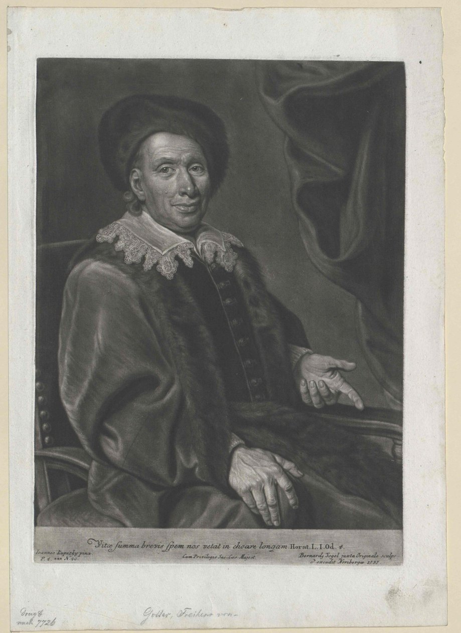 Johann Michael von Gotter autorstwa Artist Unknown