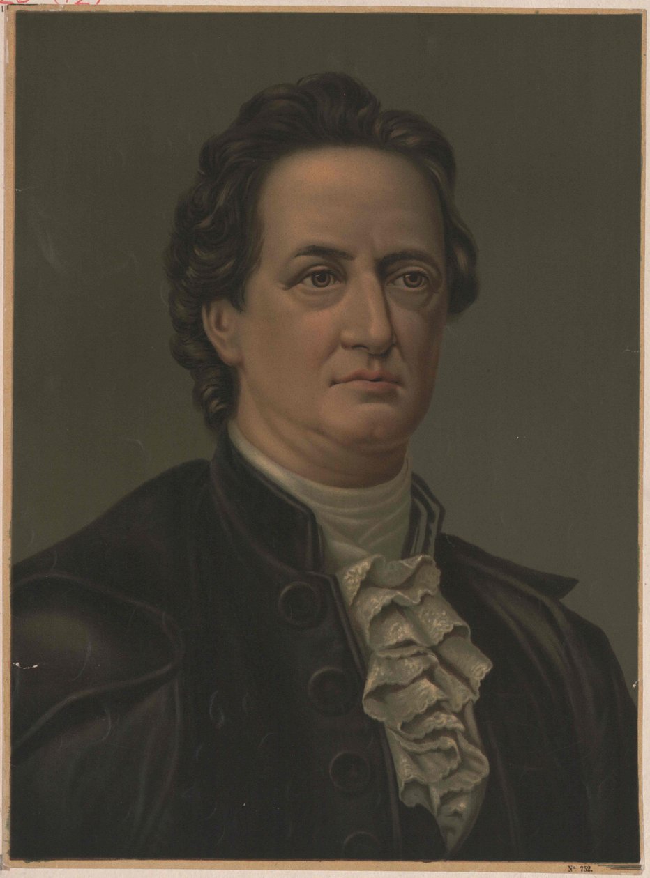 Johann Wolfgang von Goethe autorstwa Artist Unknown