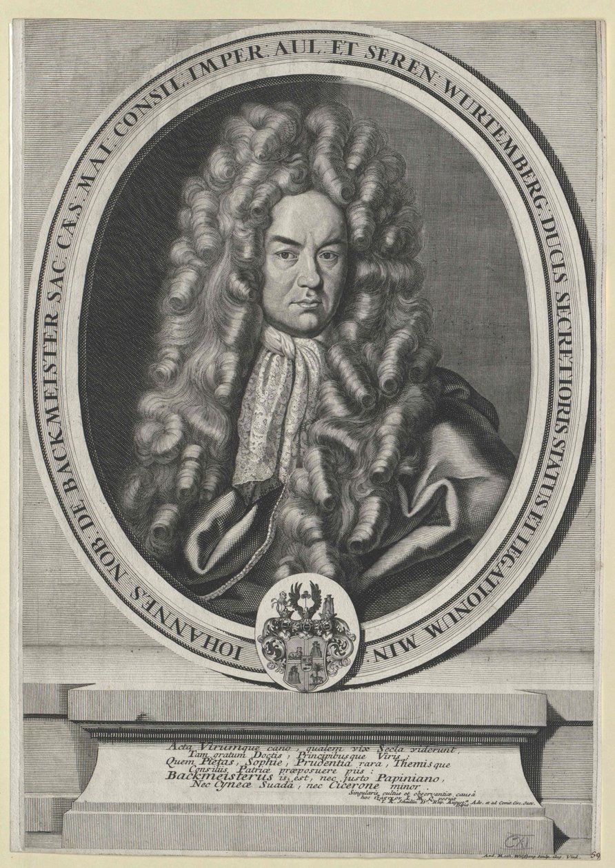 Johannes von Backmeister autorstwa Artist Unknown
