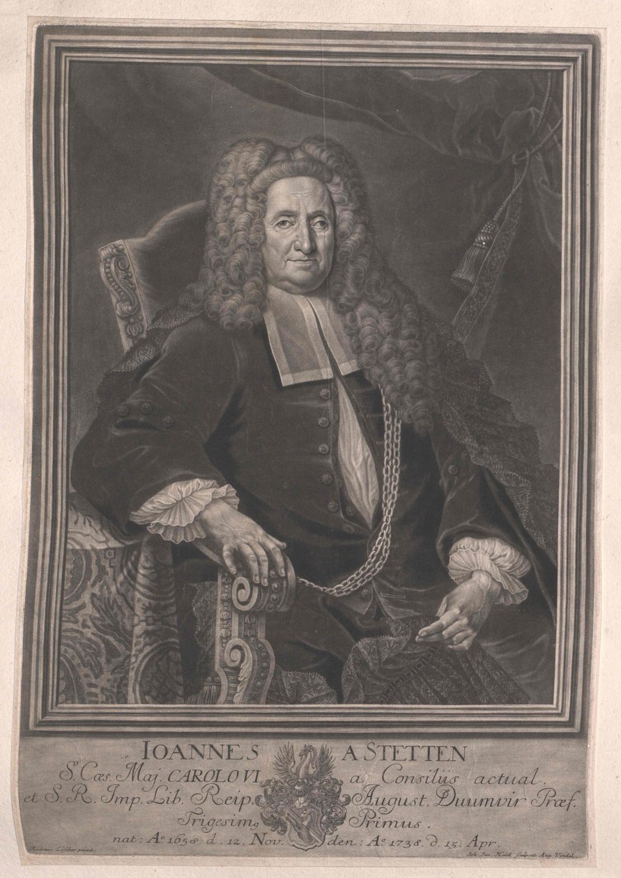 Johannes von Stetten autorstwa Artist Unknown