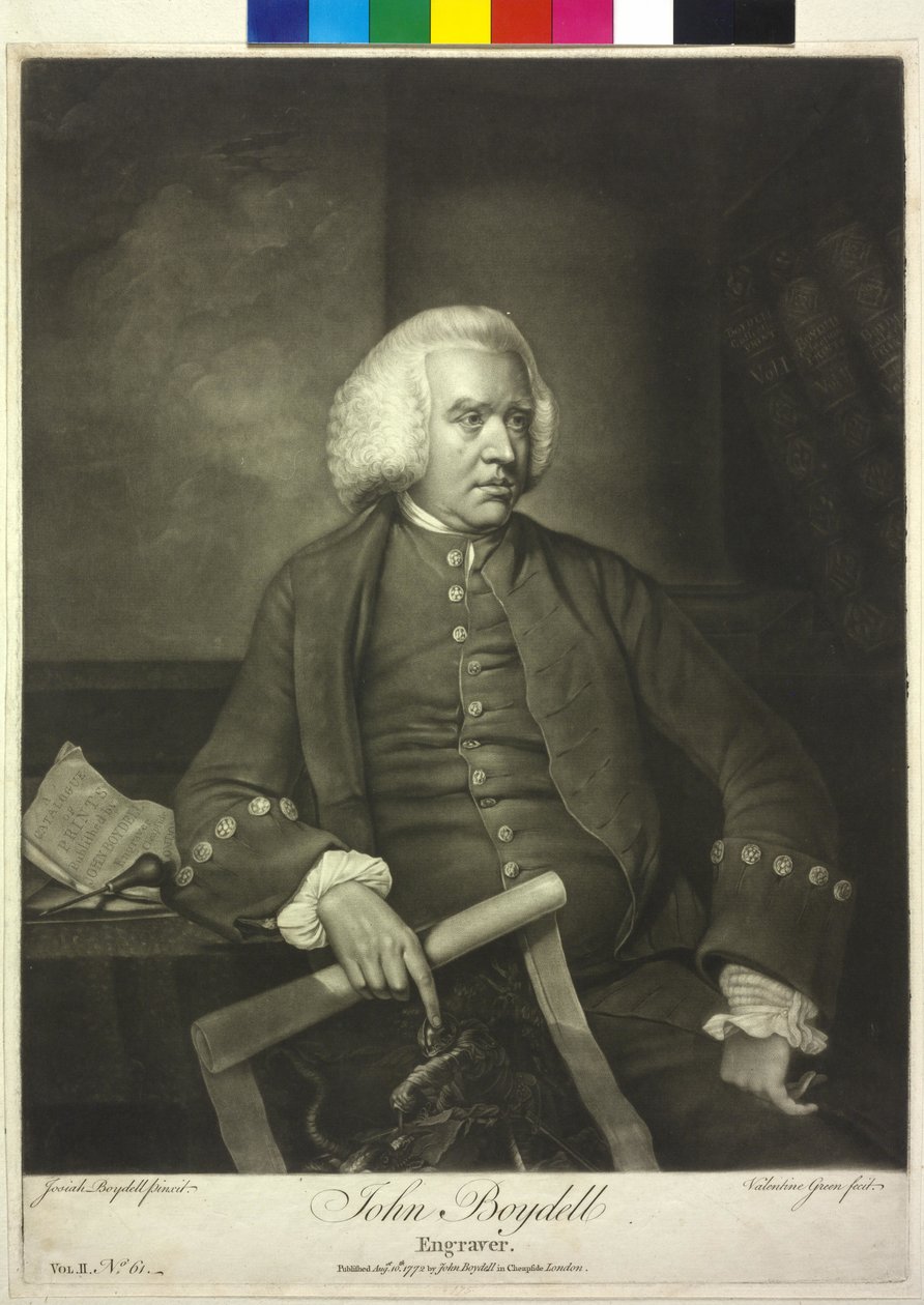John Boydell autorstwa Artist Unknown