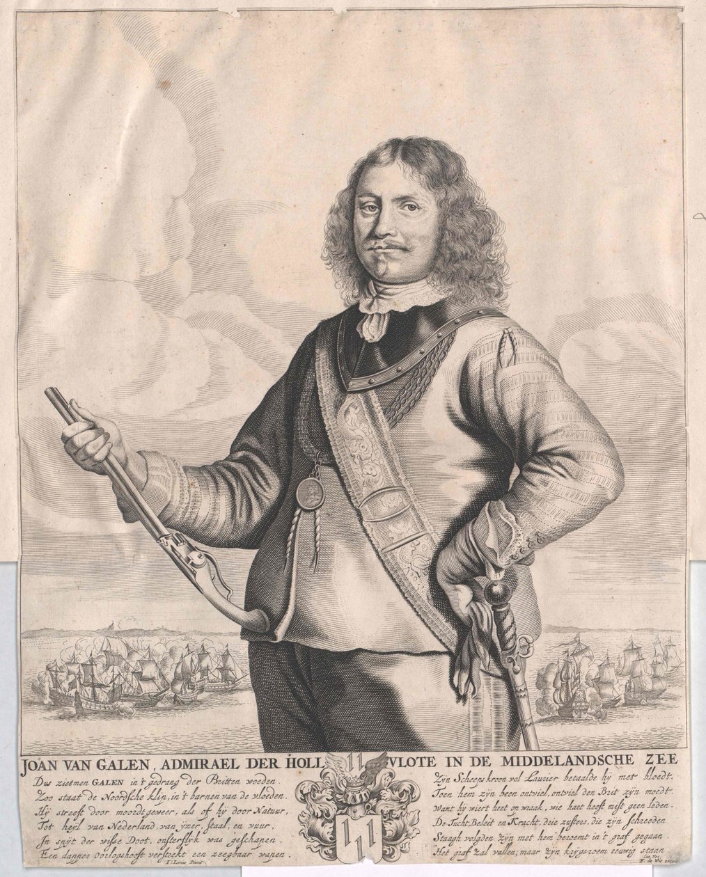 John van Galen autorstwa Artist Unknown