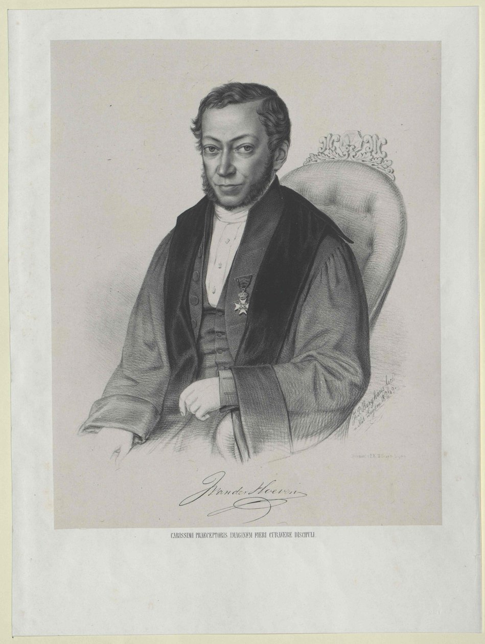John van der Hoeven autorstwa Artist Unknown