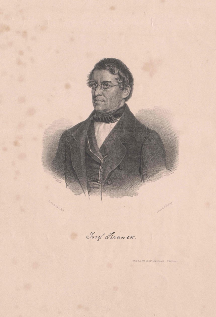 Joseph Jiranek (druk) autorstwa Artist Unknown