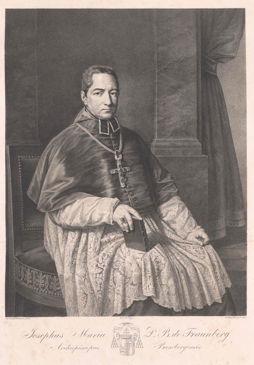 Józef Maria baron Fraunberg autorstwa Artist Unknown