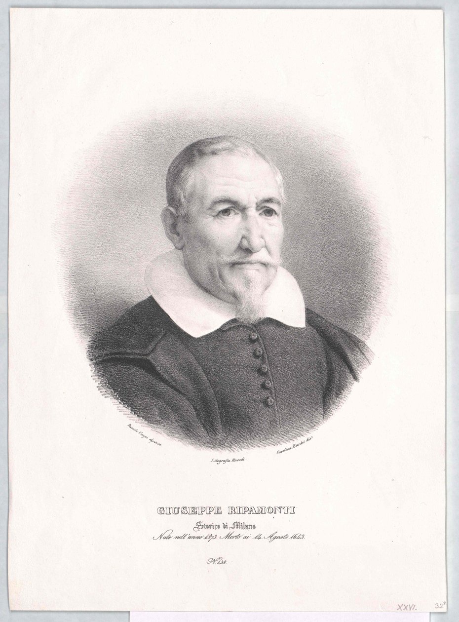 Joseph Ripamonti autorstwa Artist Unknown