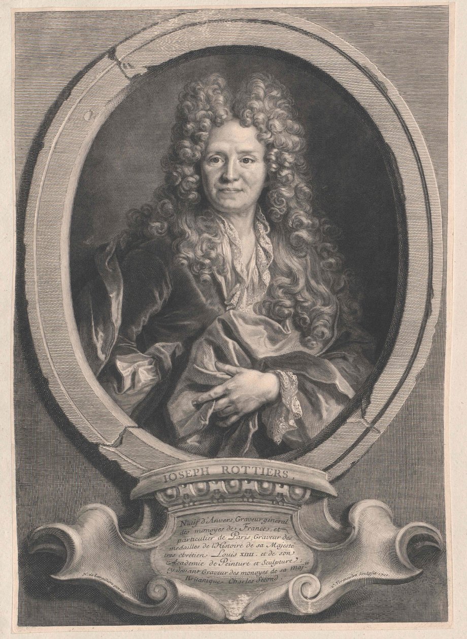 Joseph Roettiers autorstwa Artist Unknown