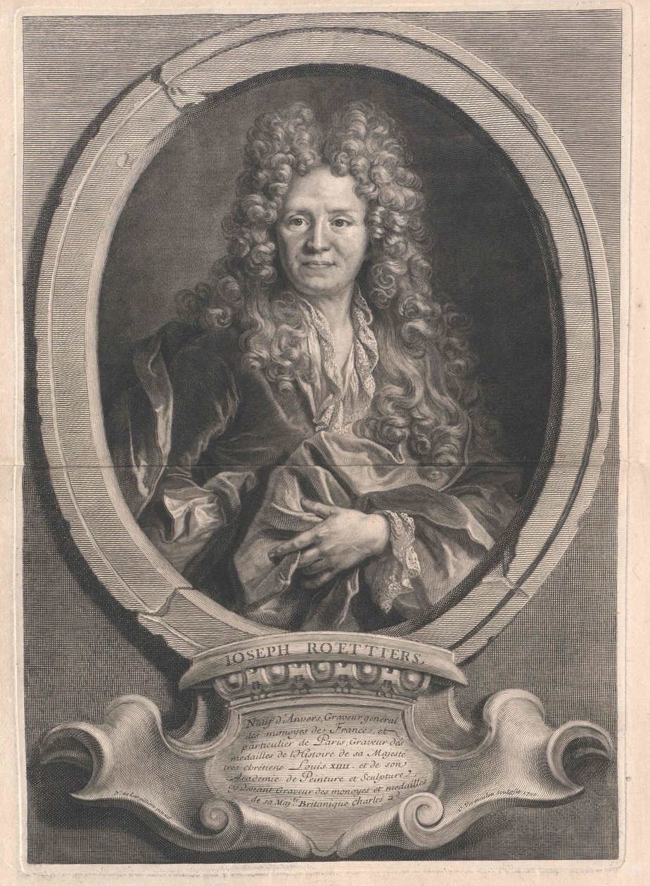 Joseph Roettiers autorstwa Artist Unknown