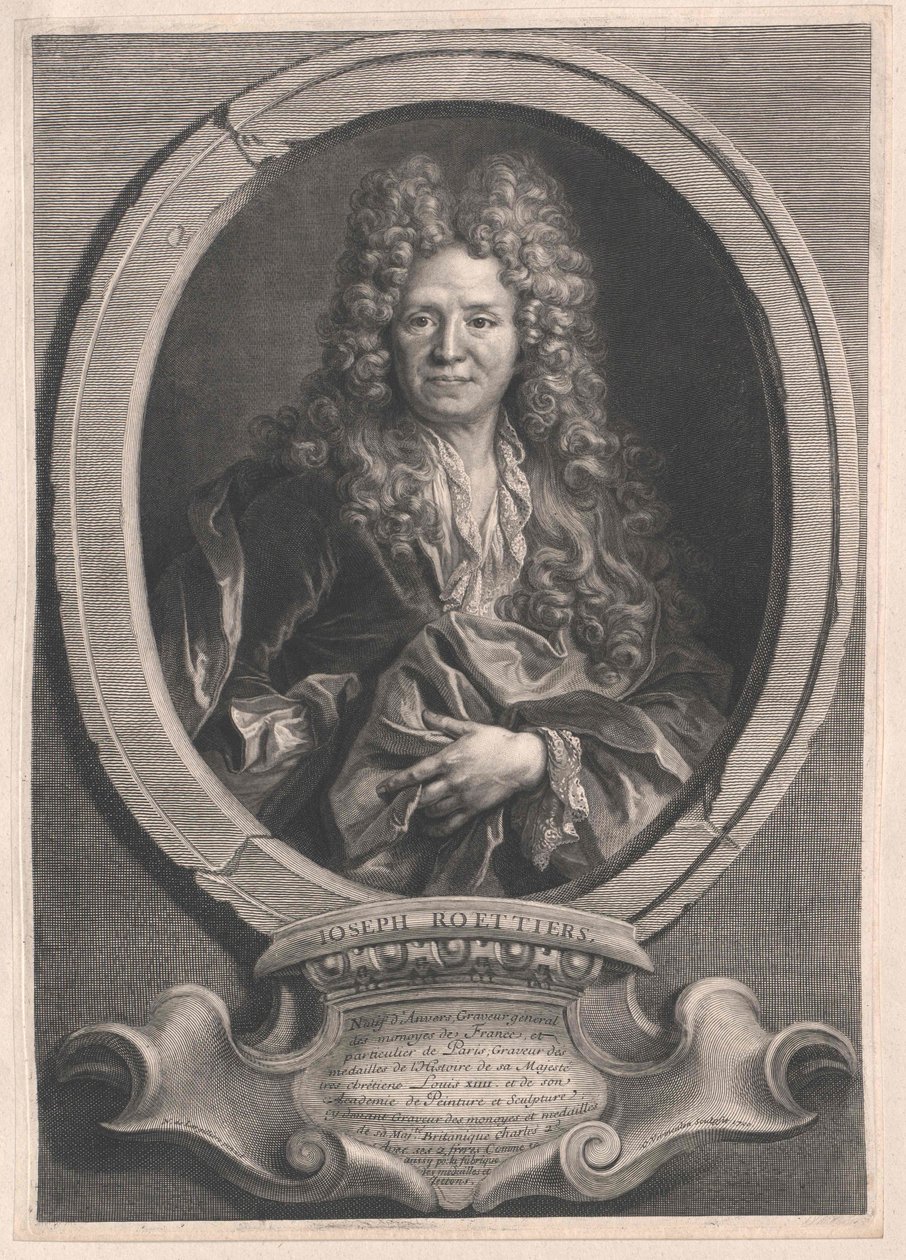 Joseph Roettiers autorstwa Artist Unknown