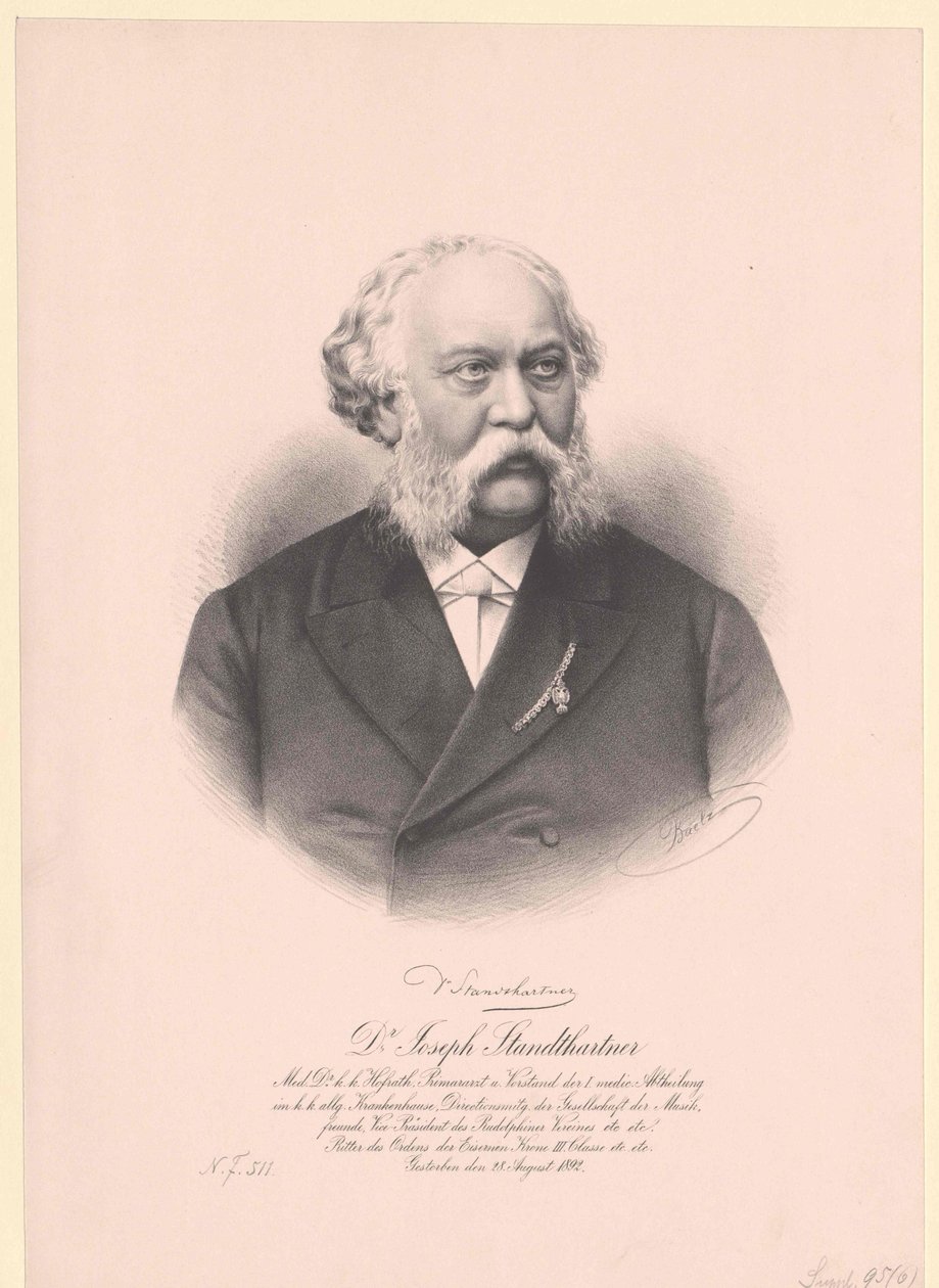 Joseph Standthartner autorstwa Artist Unknown
