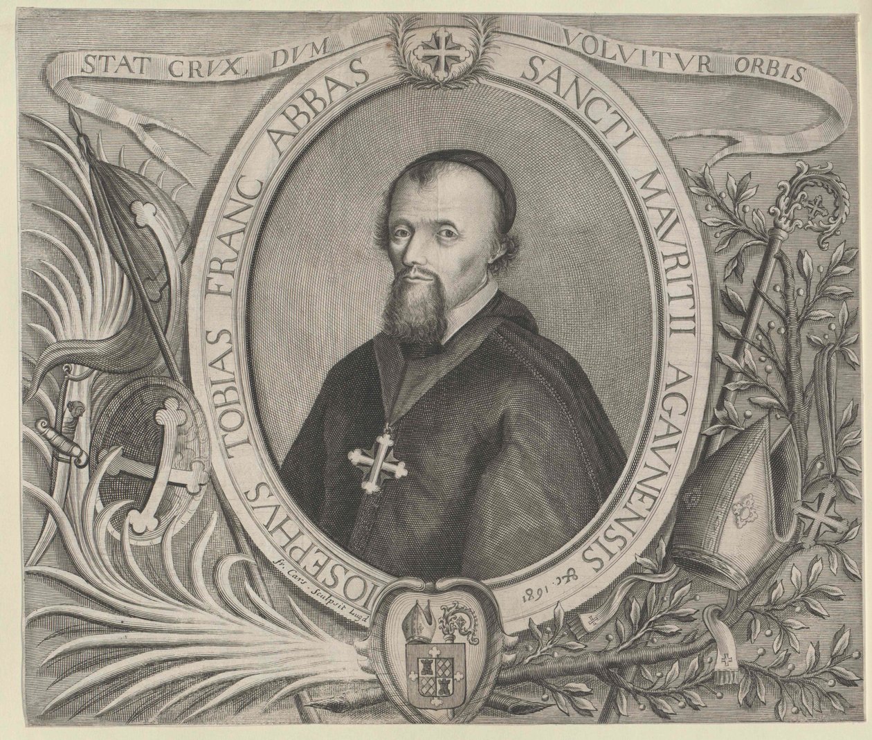 Joseph Tobias Franc autorstwa Artist Unknown