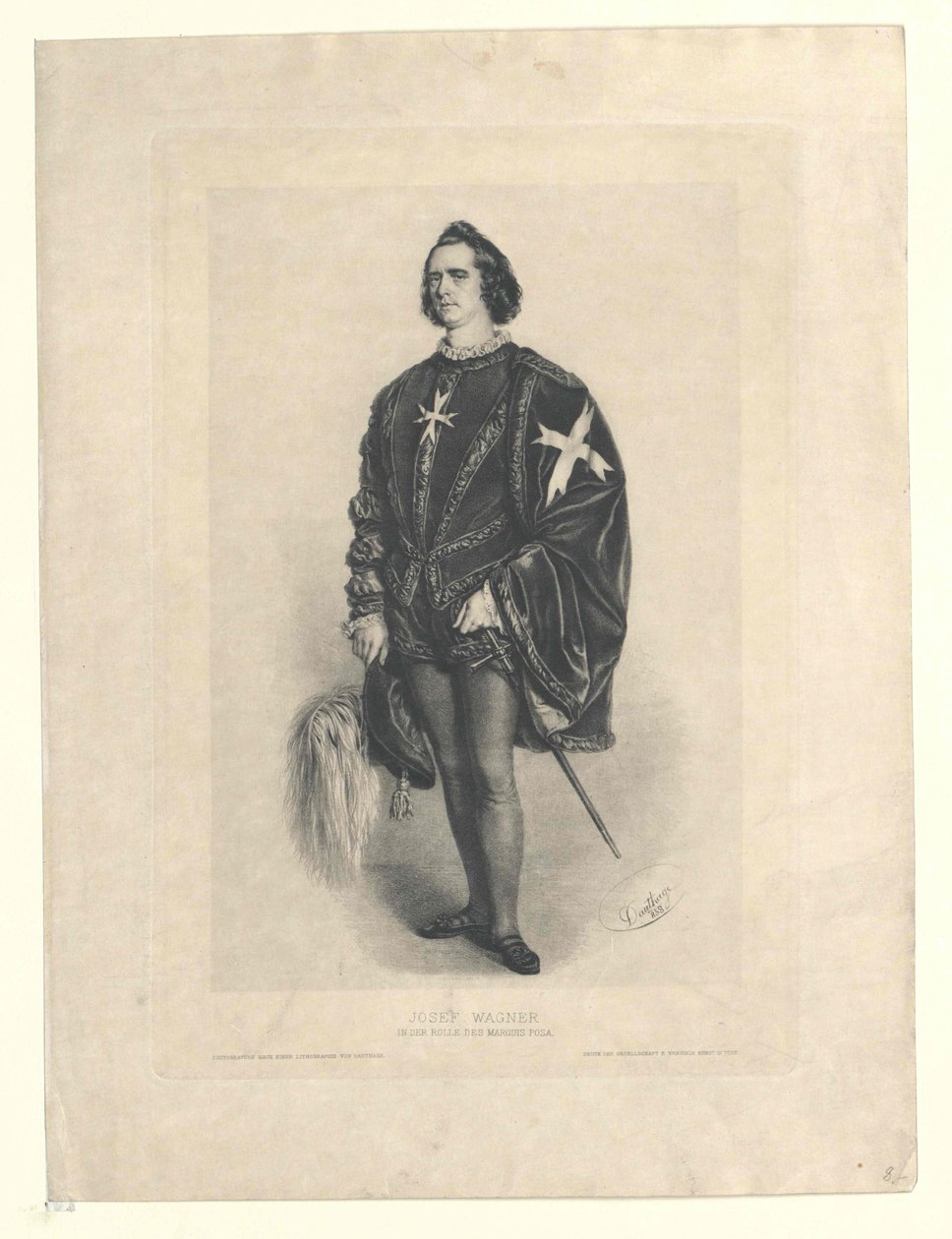 Joseph Wagner autorstwa Artist Unknown
