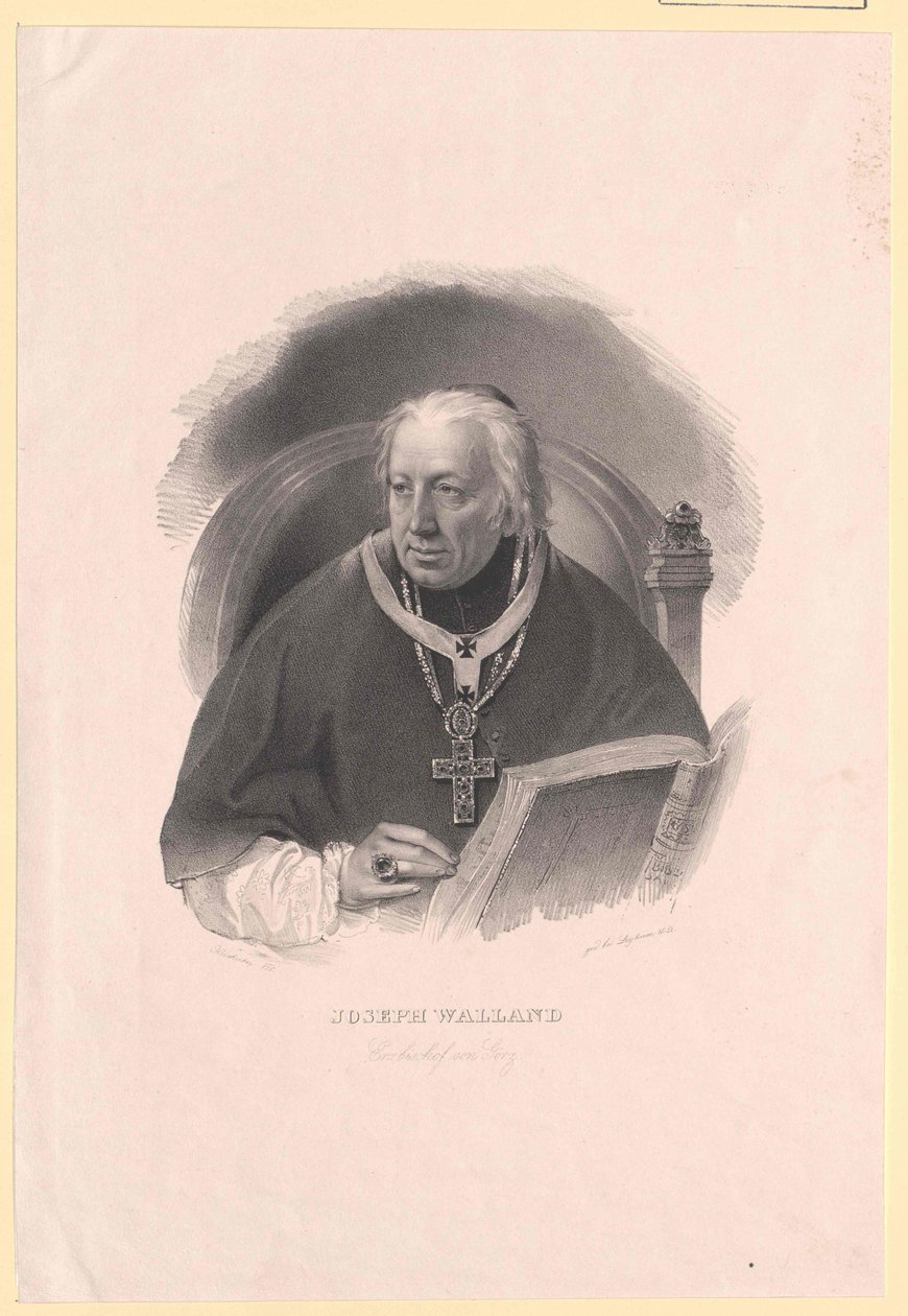 Joseph Walland autorstwa Artist Unknown