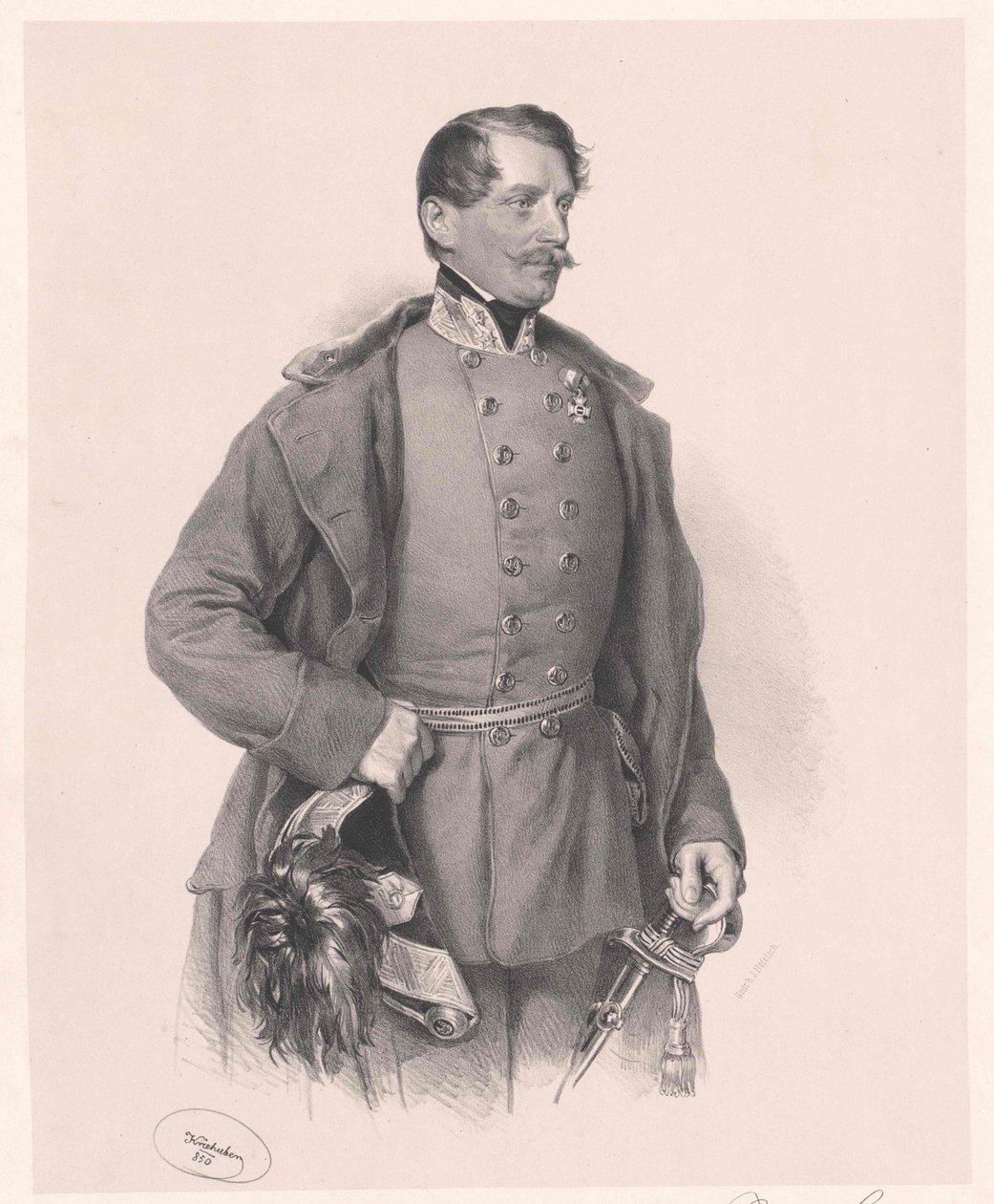 Józef baron Jabłoński del Monte Berico autorstwa Artist Unknown