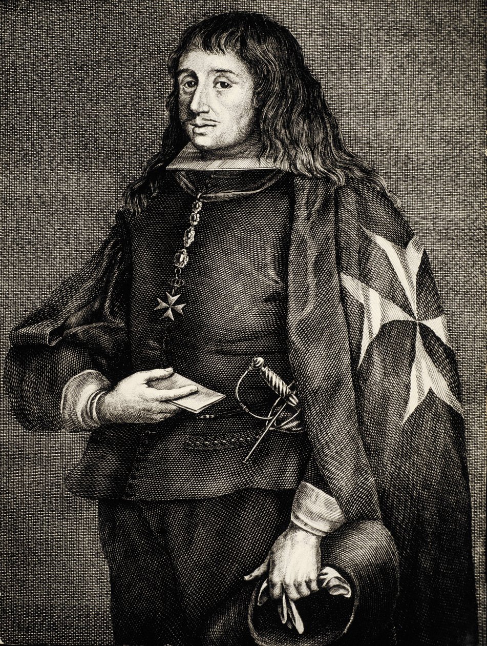 Juan Jose de Austria (1629-1679). Hiszpański Infante (książę), syn króla Filipa IV i aktorki teatralnej Marii Calderony. Rycina. Rycina. autorstwa Artist Unknown