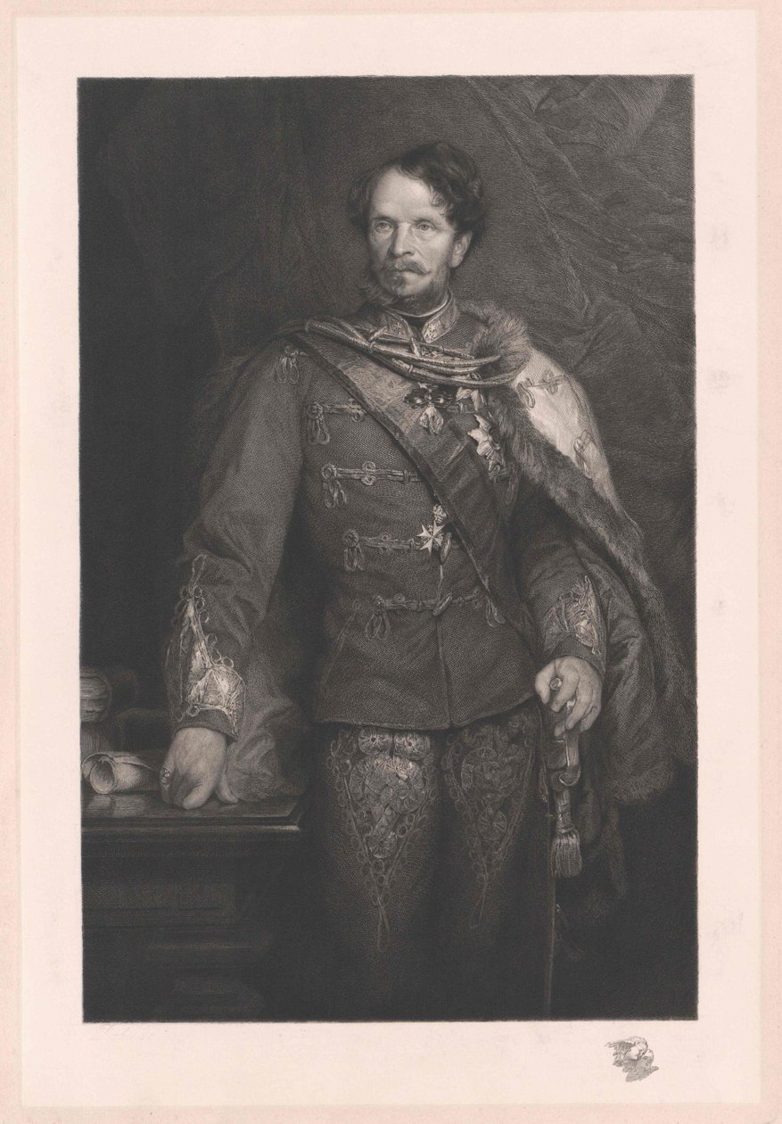 Julius hrabia Andrassy autorstwa Artist Unknown