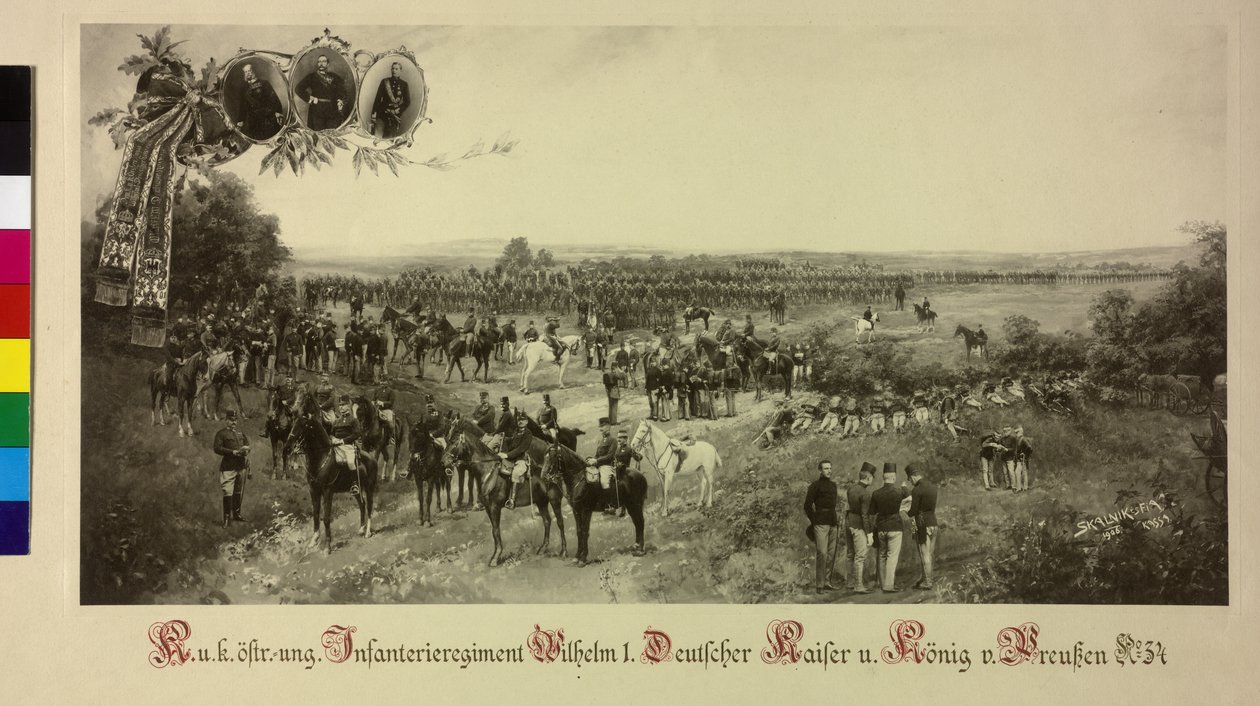 K. i k. austro-węgierski pułk piechoty nr 34 autorstwa Artist Unknown