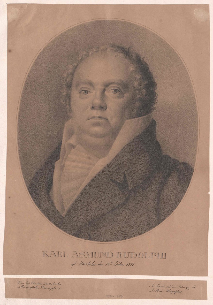 Karl Asmund Rudolphi autorstwa Artist Unknown