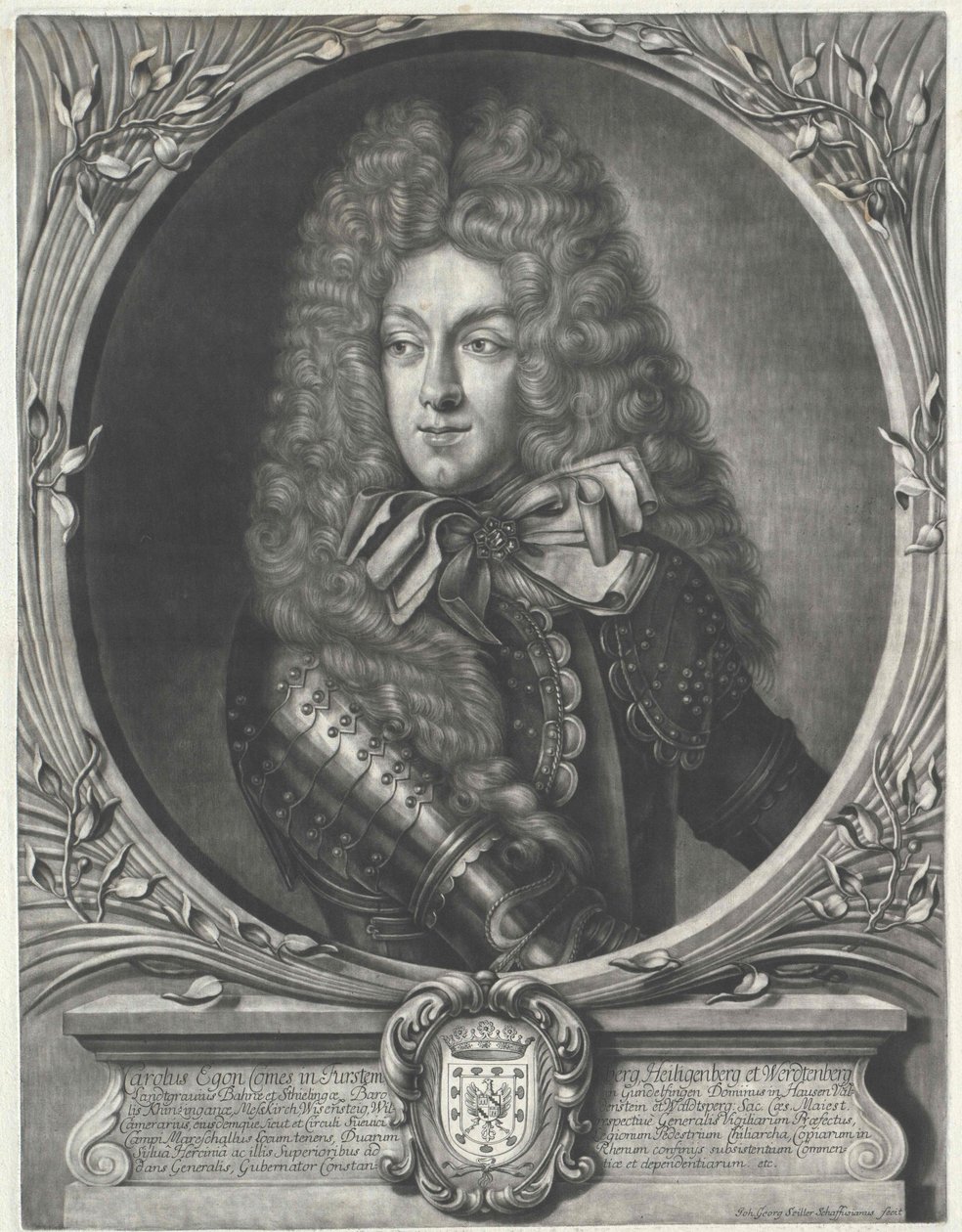 Karl Egon hrabia von Fuerstenberg autorstwa Artist Unknown