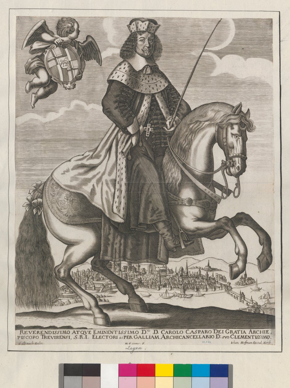 Karl Kaspar von the Leyen autorstwa Artist Unknown