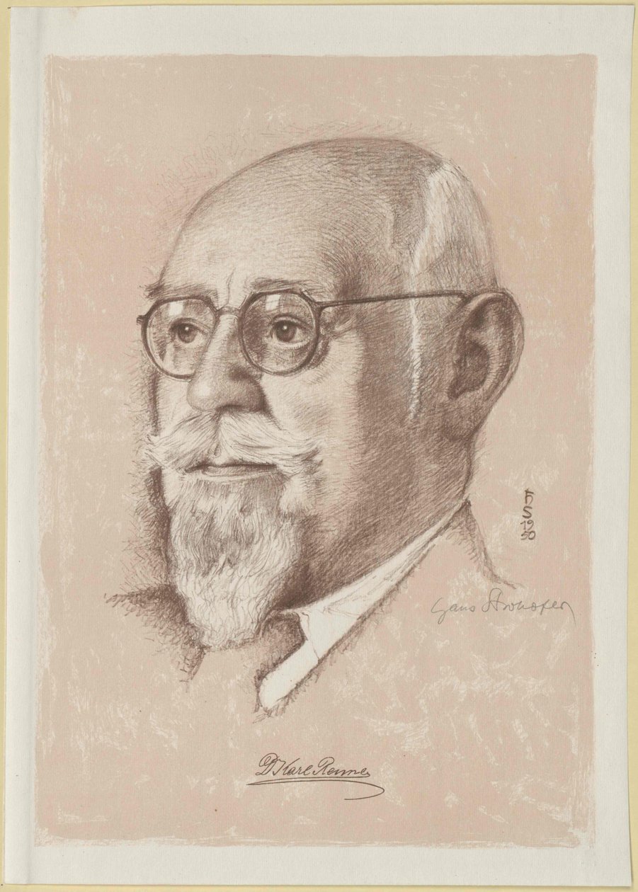 Karl Renner autorstwa Artist Unknown