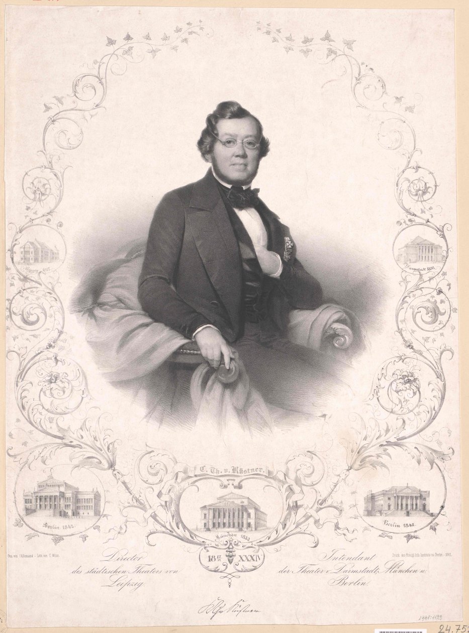 Karl Theodor von Kuestner autorstwa Artist Unknown
