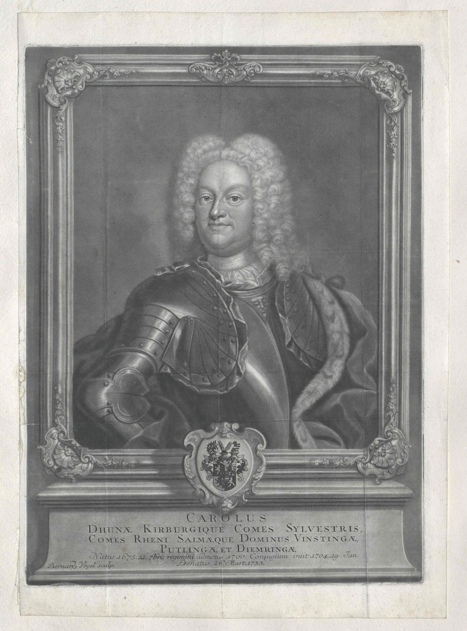 Karl von Salm autorstwa Artist Unknown