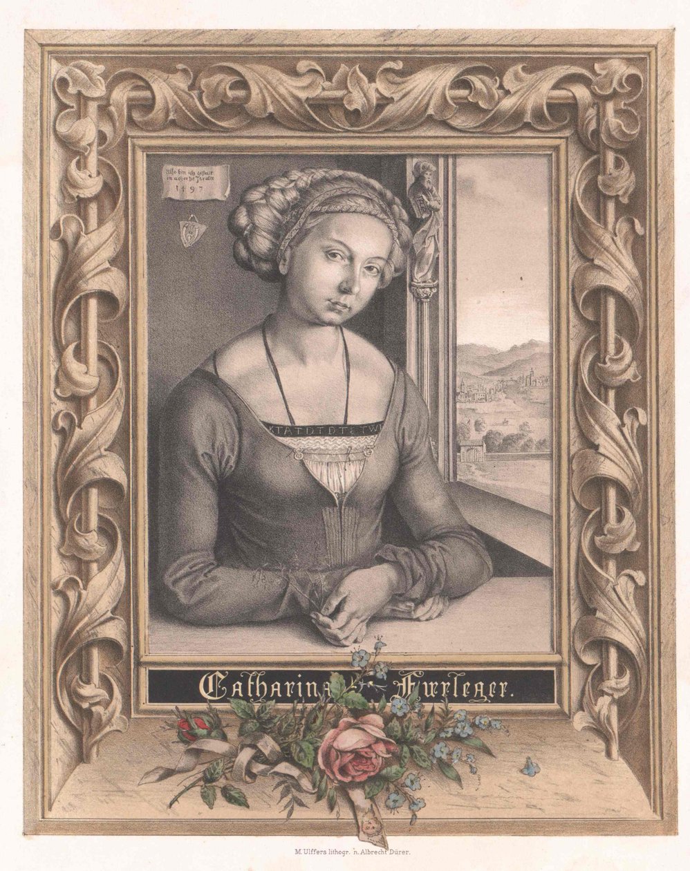 Katharina Fuerleger autorstwa Artist Unknown