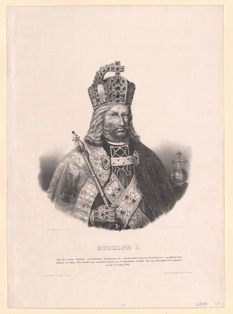Król Rudolf I Habsburg autorstwa Artist Unknown
