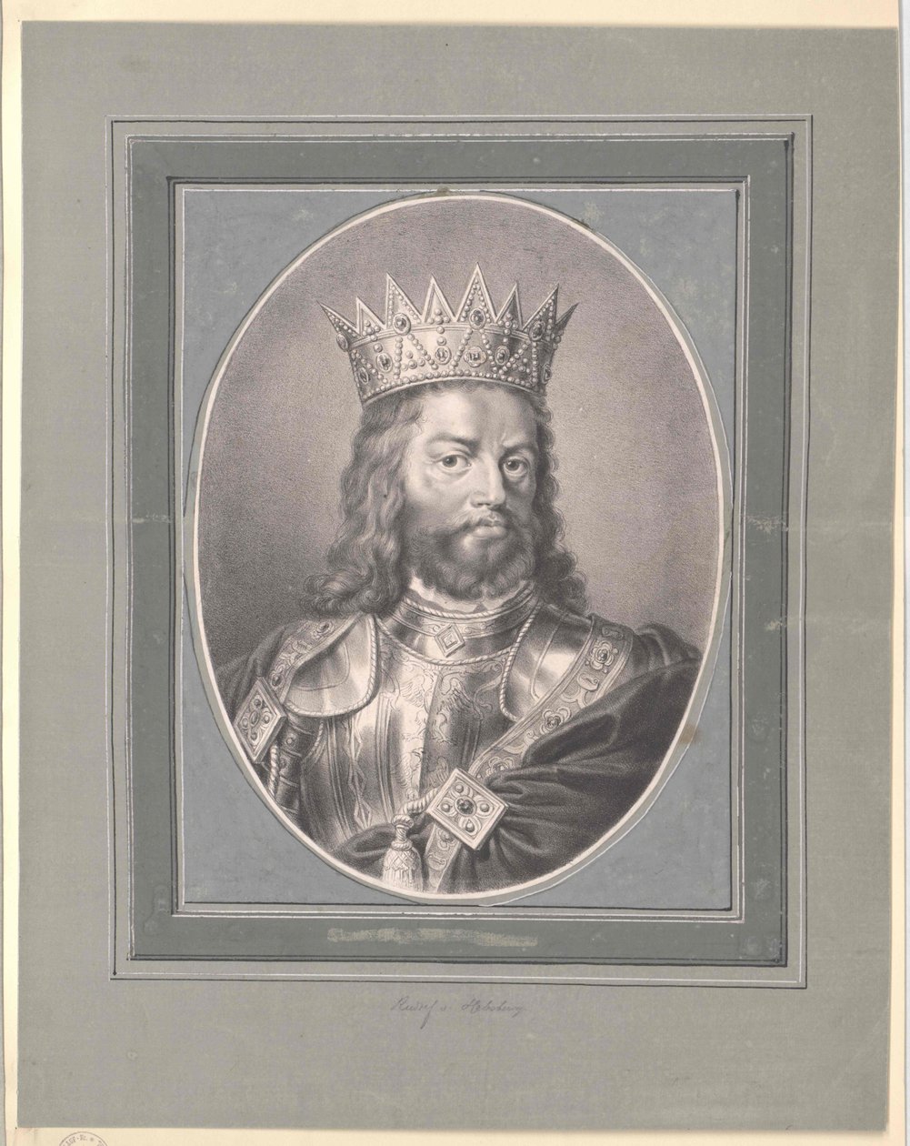 Król Rudolf I Habsburg autorstwa Artist Unknown