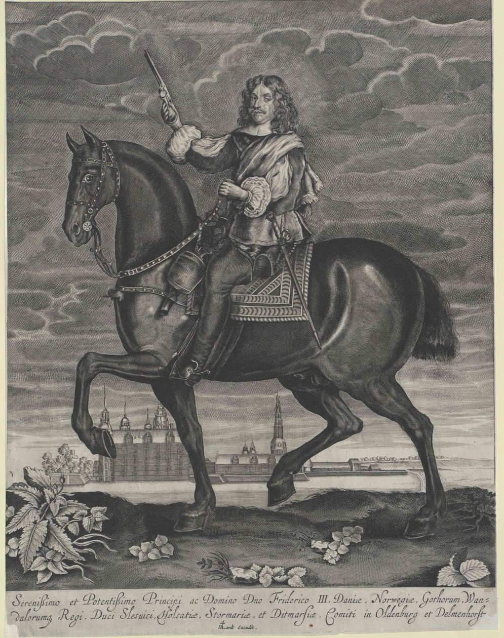 Król Danii Fryderyk III autorstwa Artist Unknown