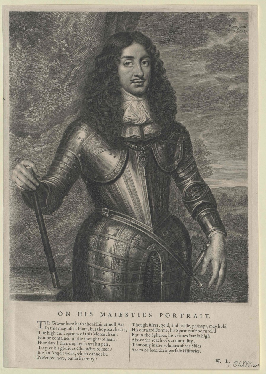 Król Anglii Karol II autorstwa Artist Unknown