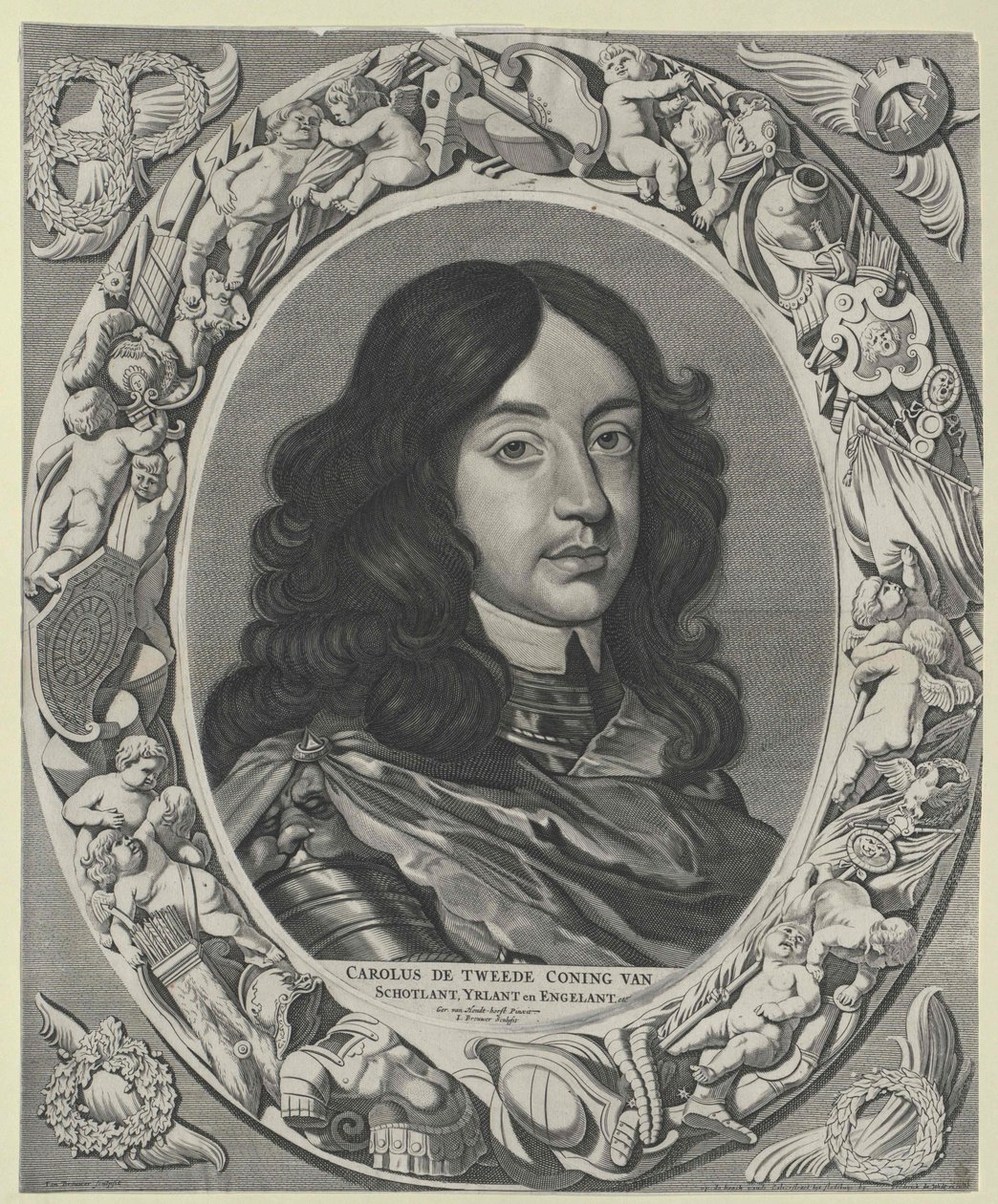 Król Anglii Karol II autorstwa Artist Unknown