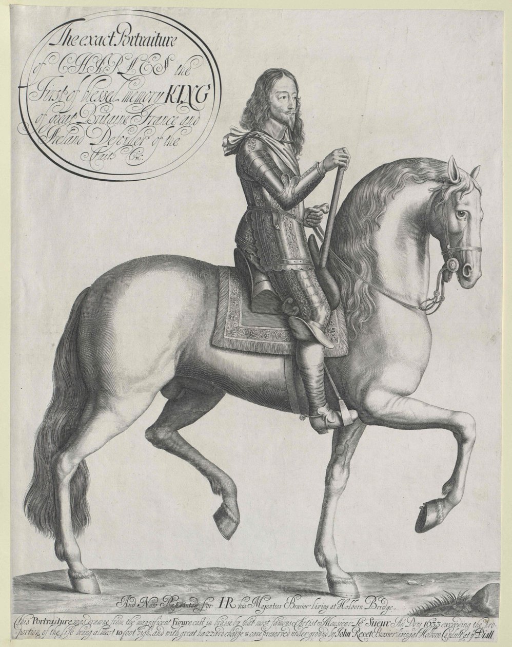 Król Anglii Karol I autorstwa Artist Unknown