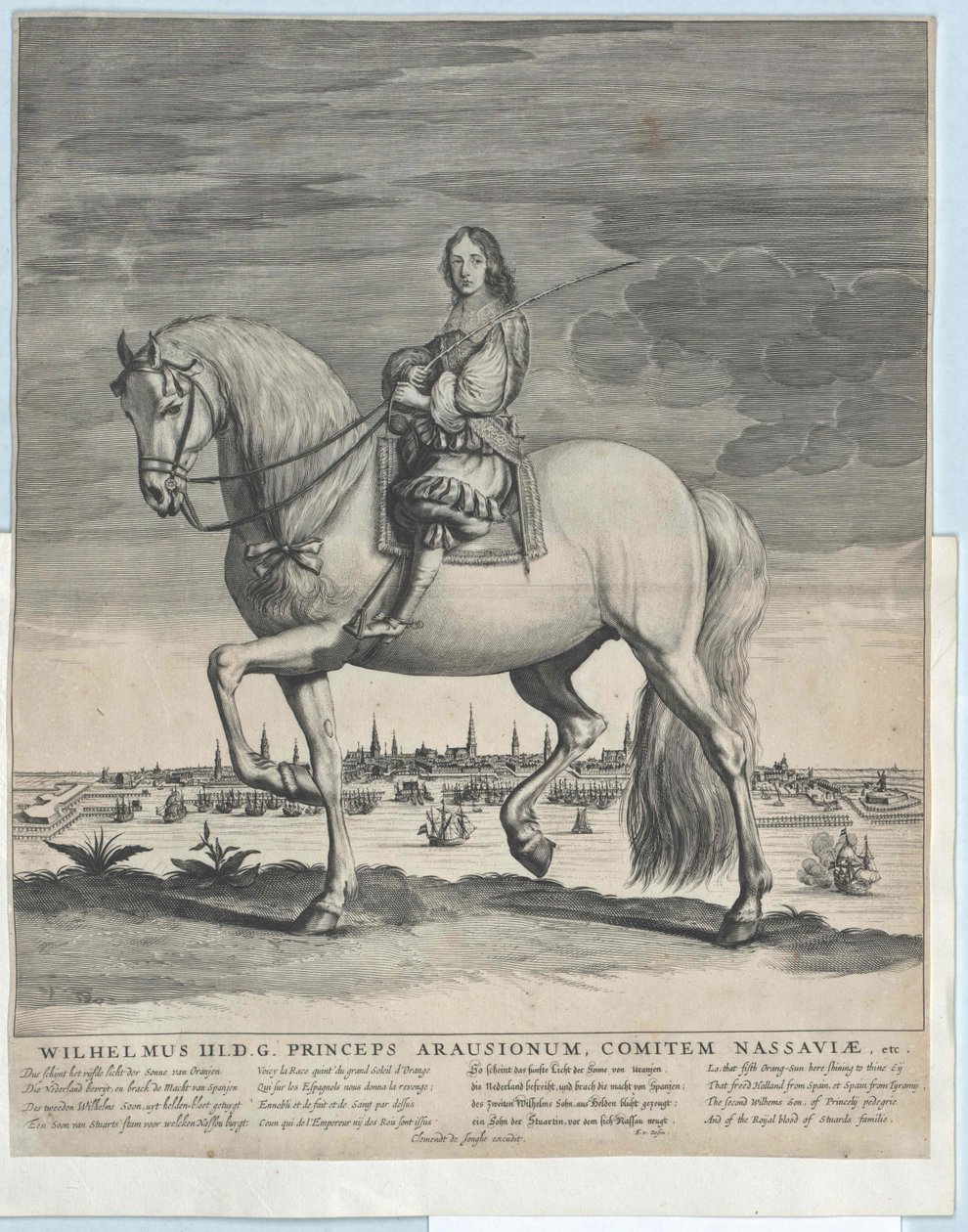 Król Anglii Wilhelm III autorstwa Artist Unknown