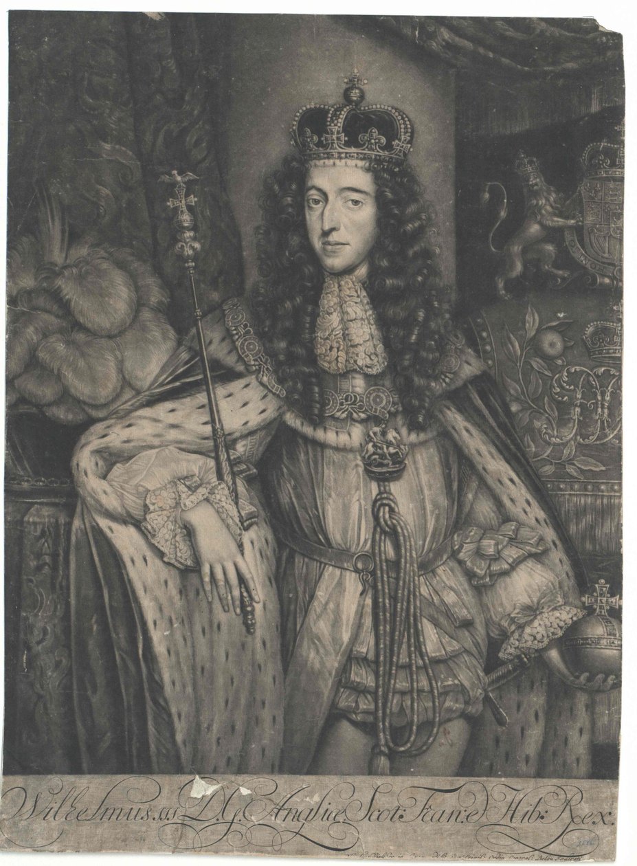 Król Anglii Wilhelm III autorstwa Artist Unknown