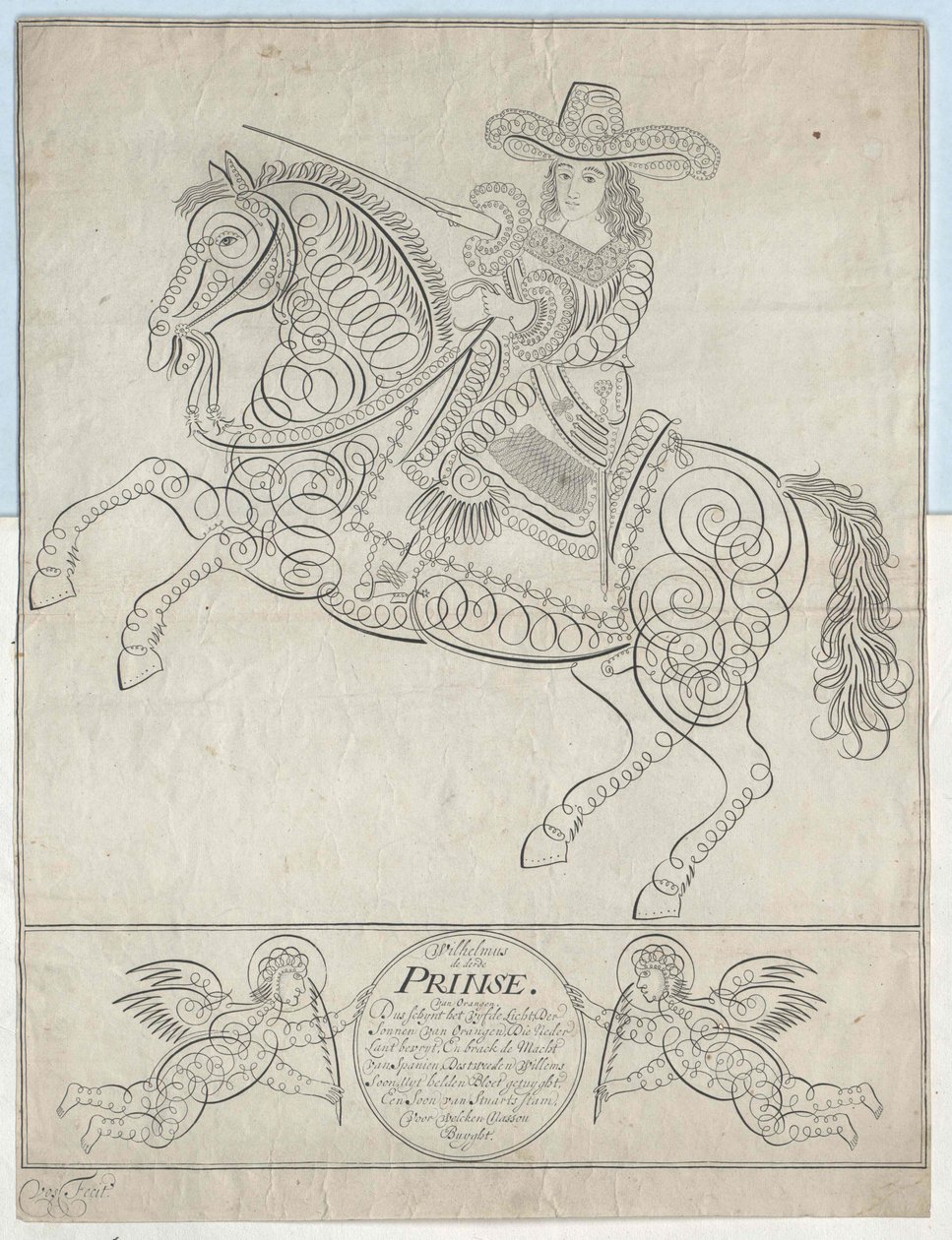 Król Anglii Wilhelm III autorstwa Artist Unknown