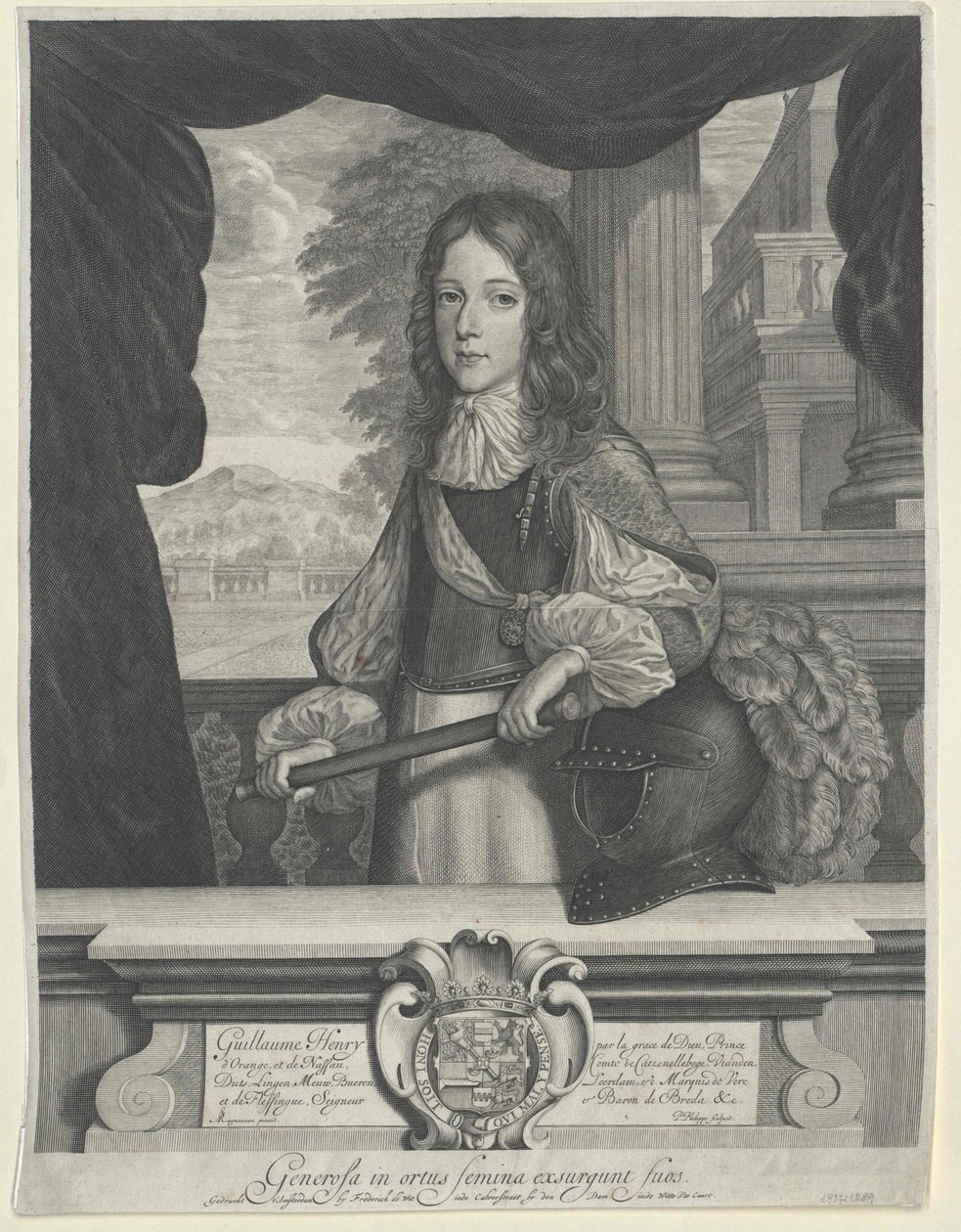 Król Anglii Wilhelm III autorstwa Artist Unknown