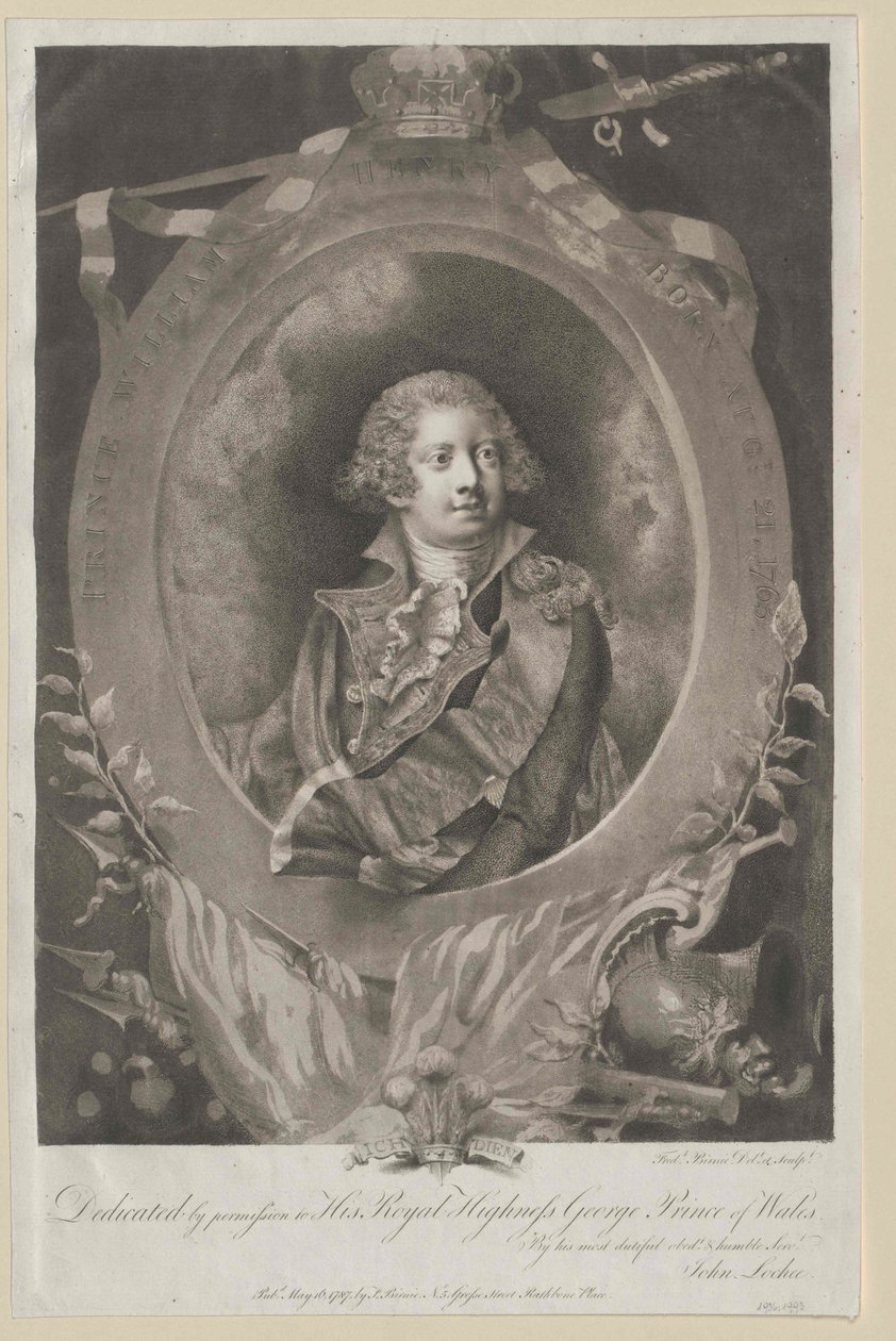 Król Anglii Wilhelm IV autorstwa Artist Unknown