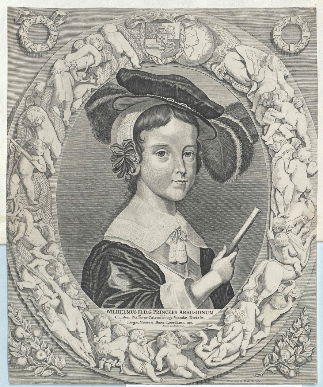Król Anglii Wilhelm III autorstwa Artist Unknown